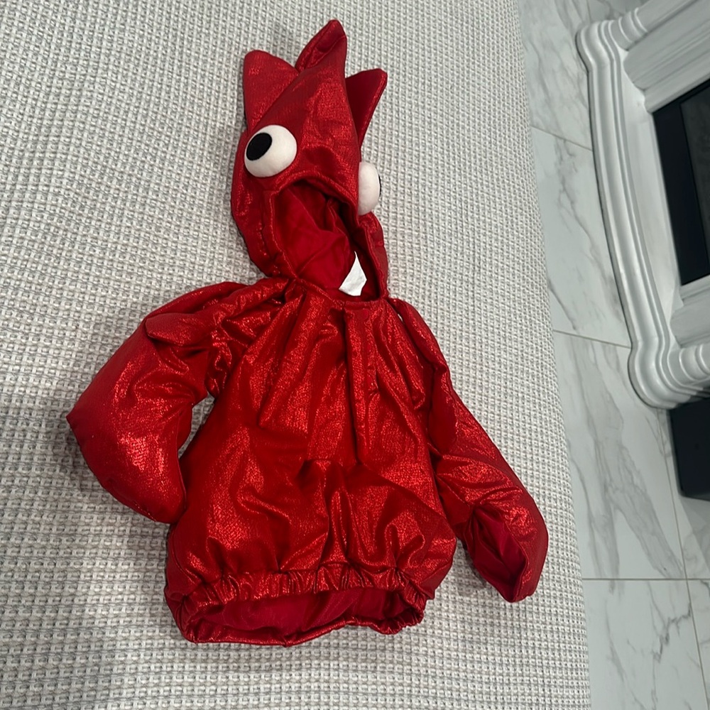 Red Dragon Kids Costume